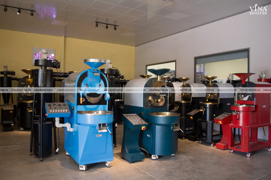 Coffee roaster machine PS12kg - VINA PS12