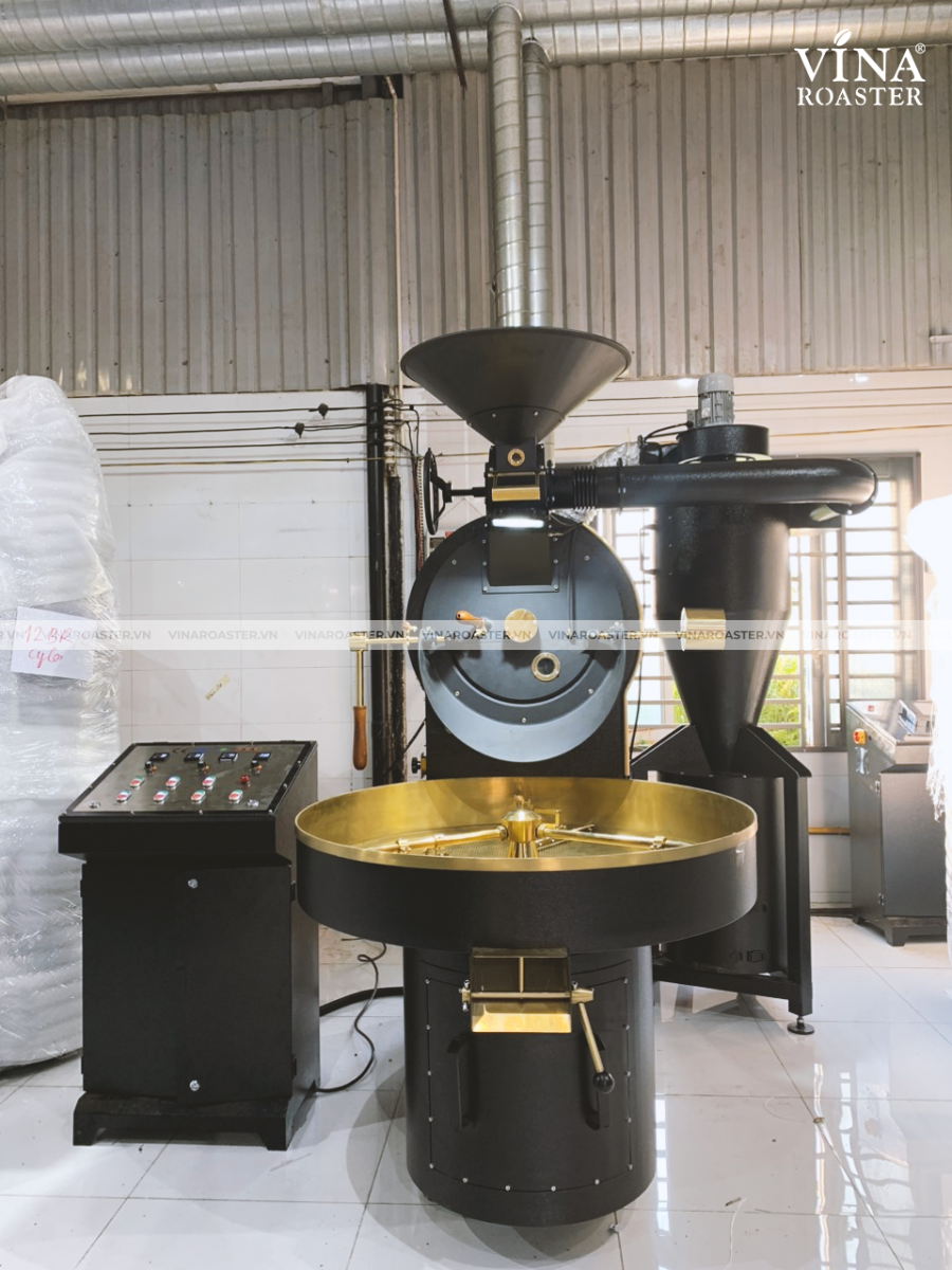 Coffee roaster machine 01kg - VINA G06 double wall drum