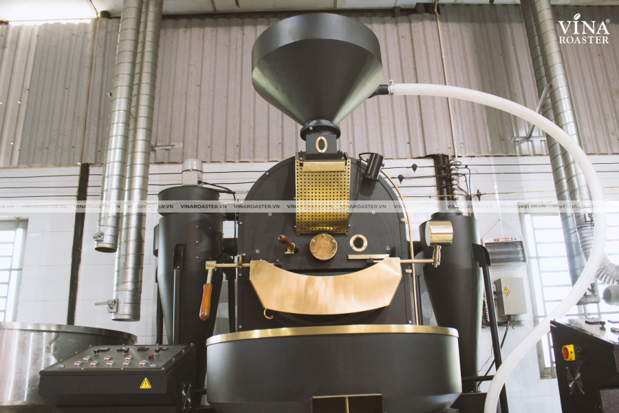 Coffee roaster machine 22kg - VNR BRO22 double drum