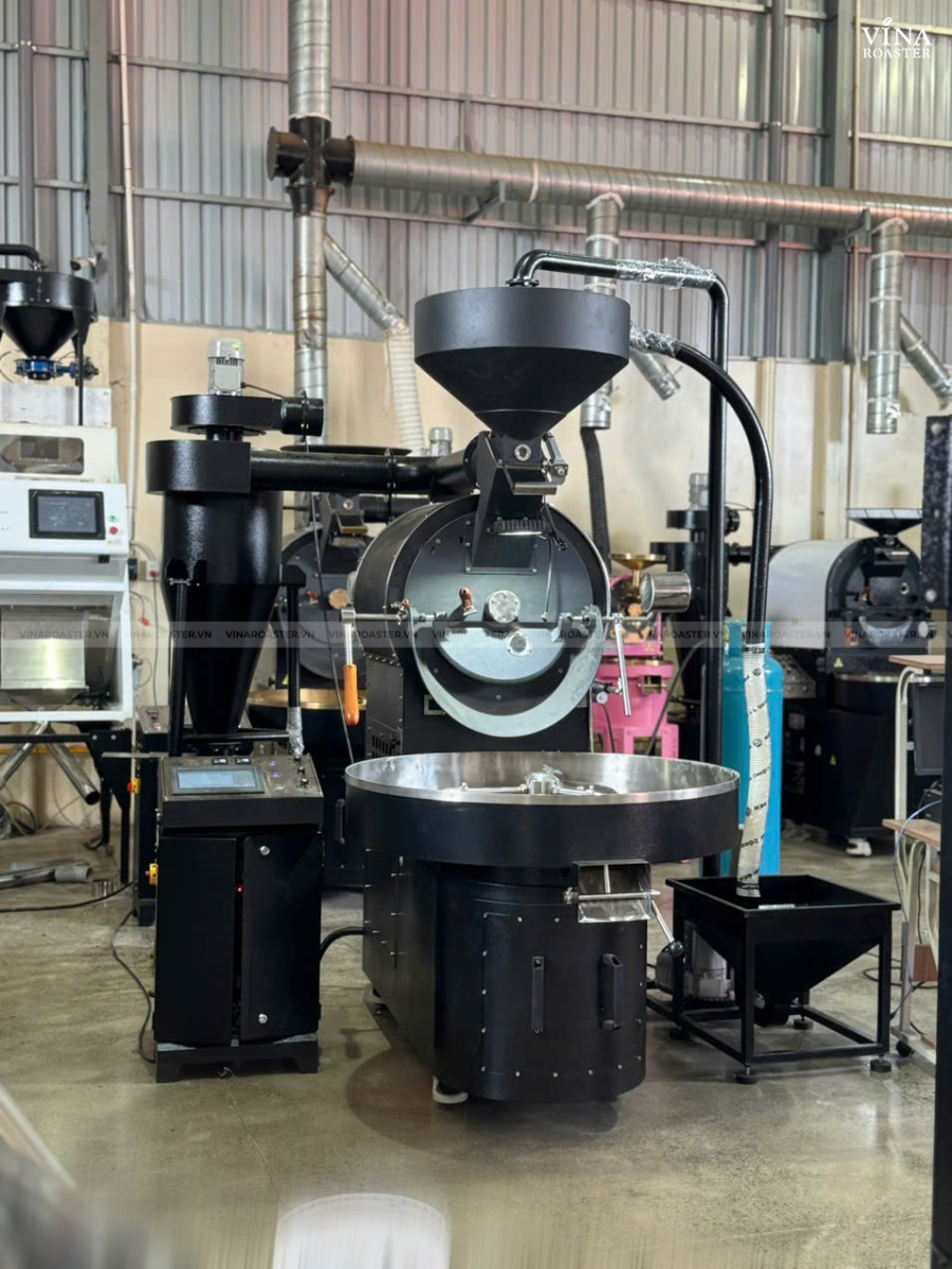 Coffee roaster machine 15kg UG model, VNR - UG15 ( manual and automatic )