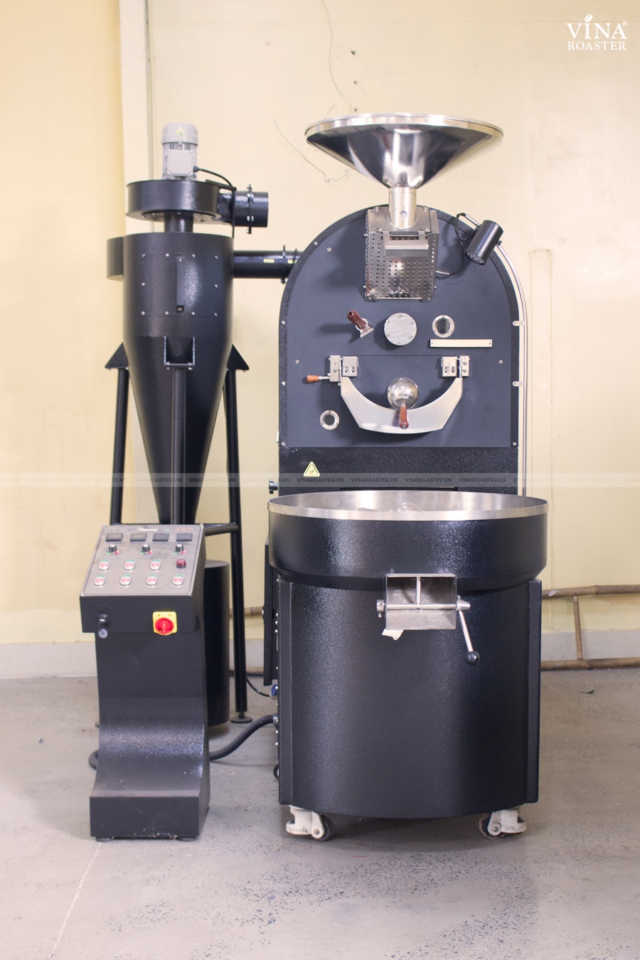 Coffee roaster machine 12kg - VNR BRO12 double drum