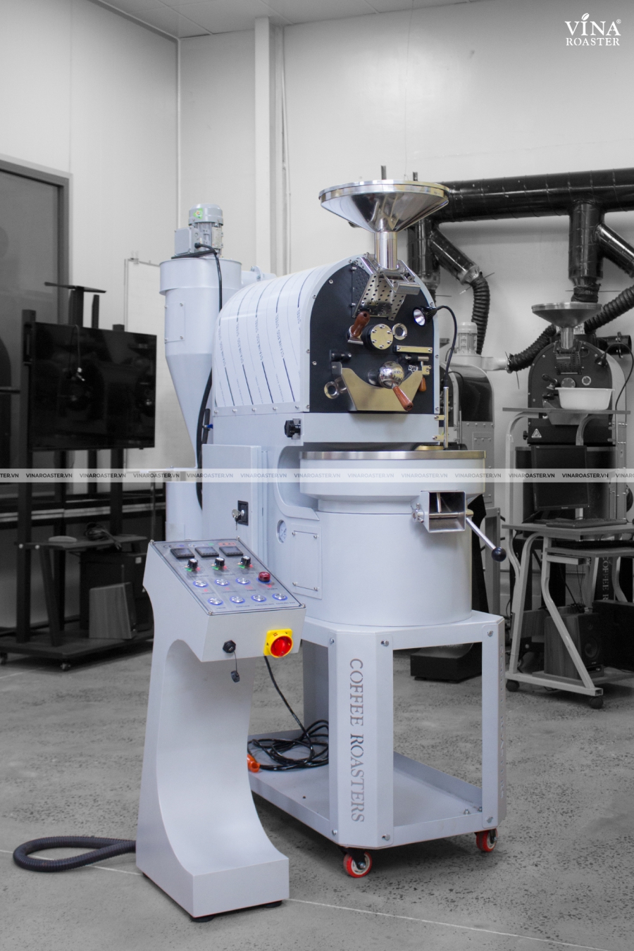 Coffee roaster machine 03kg BRO model, VNR - BRO3 ( manual & automatic )