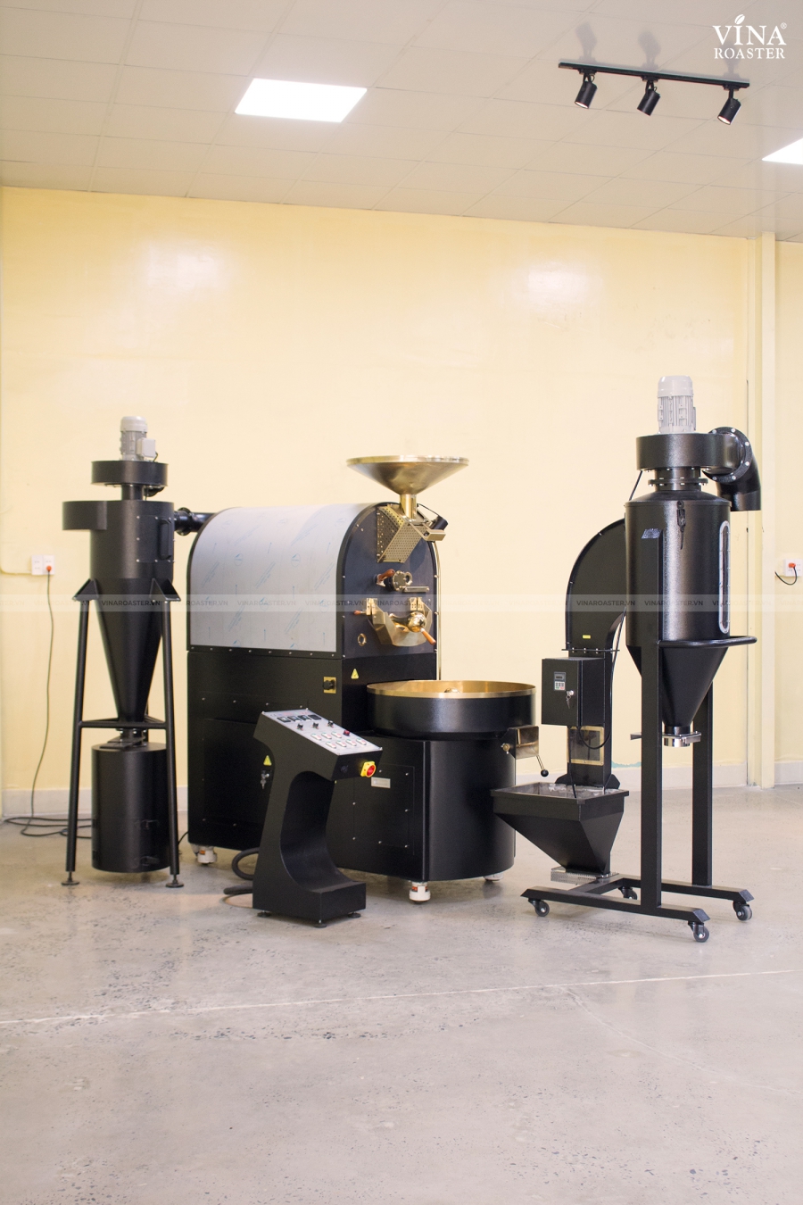 Coffee roaster machine 12kg - VNR BRO12 double drum