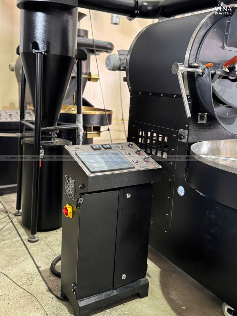 Coffee roaster machine 15kg UG model, VNR - UG15 ( manual and automatic )
