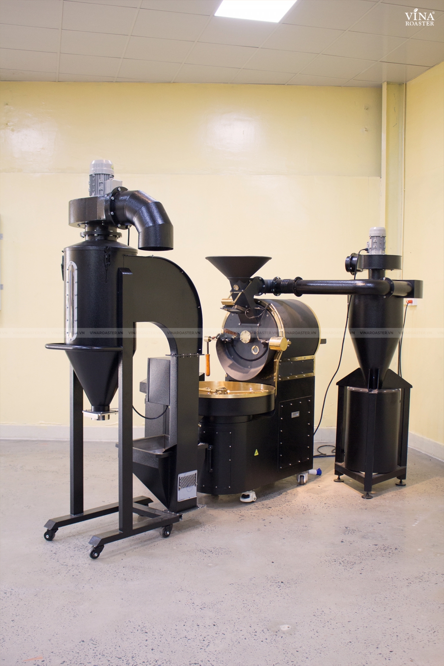 Coffee roaster machine 01kg - VINA G06 double wall drum