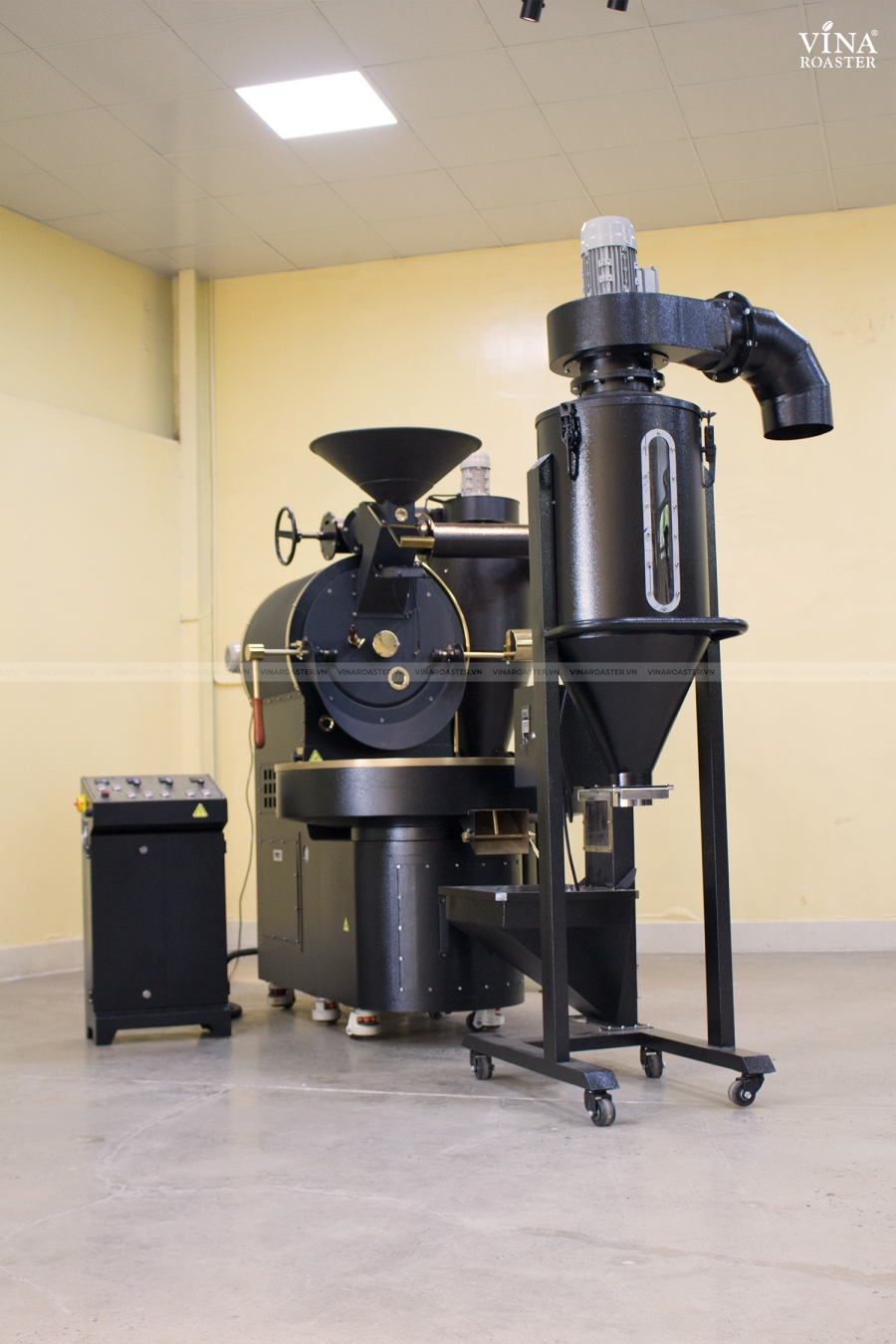 Coffee roaster machine 15kg - VINA G15 double wall drum