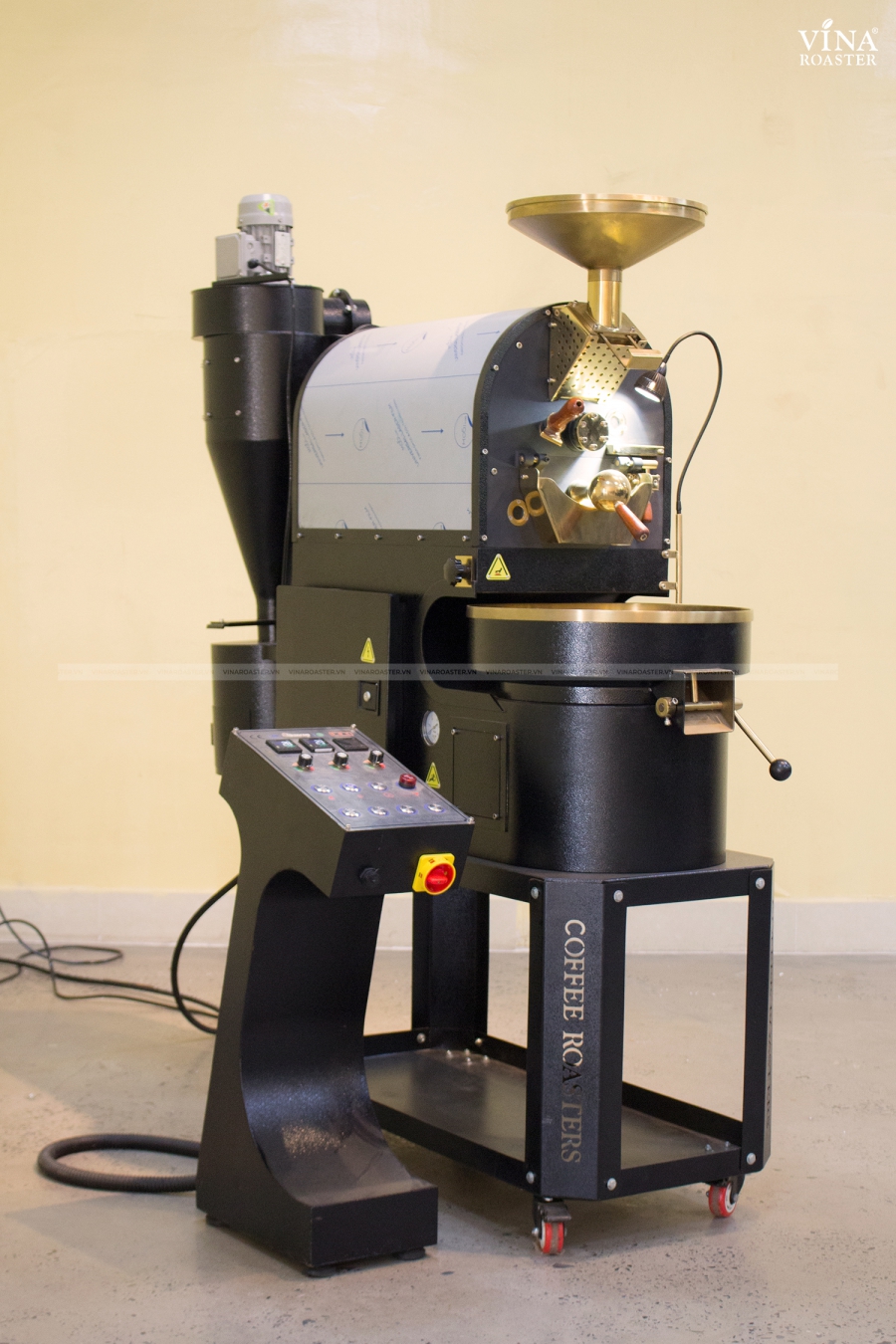 Coffee roaster machine 03kg BRO model, VNR - BRO3 ( manual & automatic )