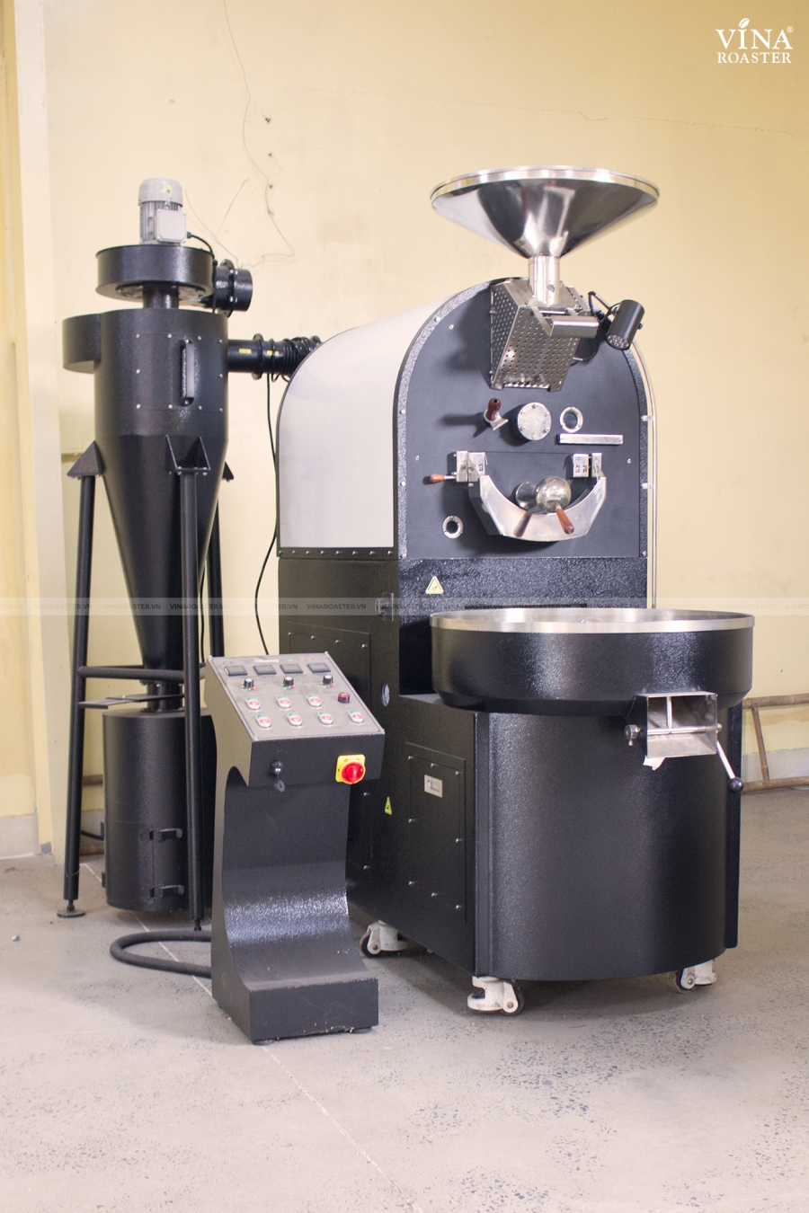 Coffee roaster machine 12kg - VNR BRO12 double drum