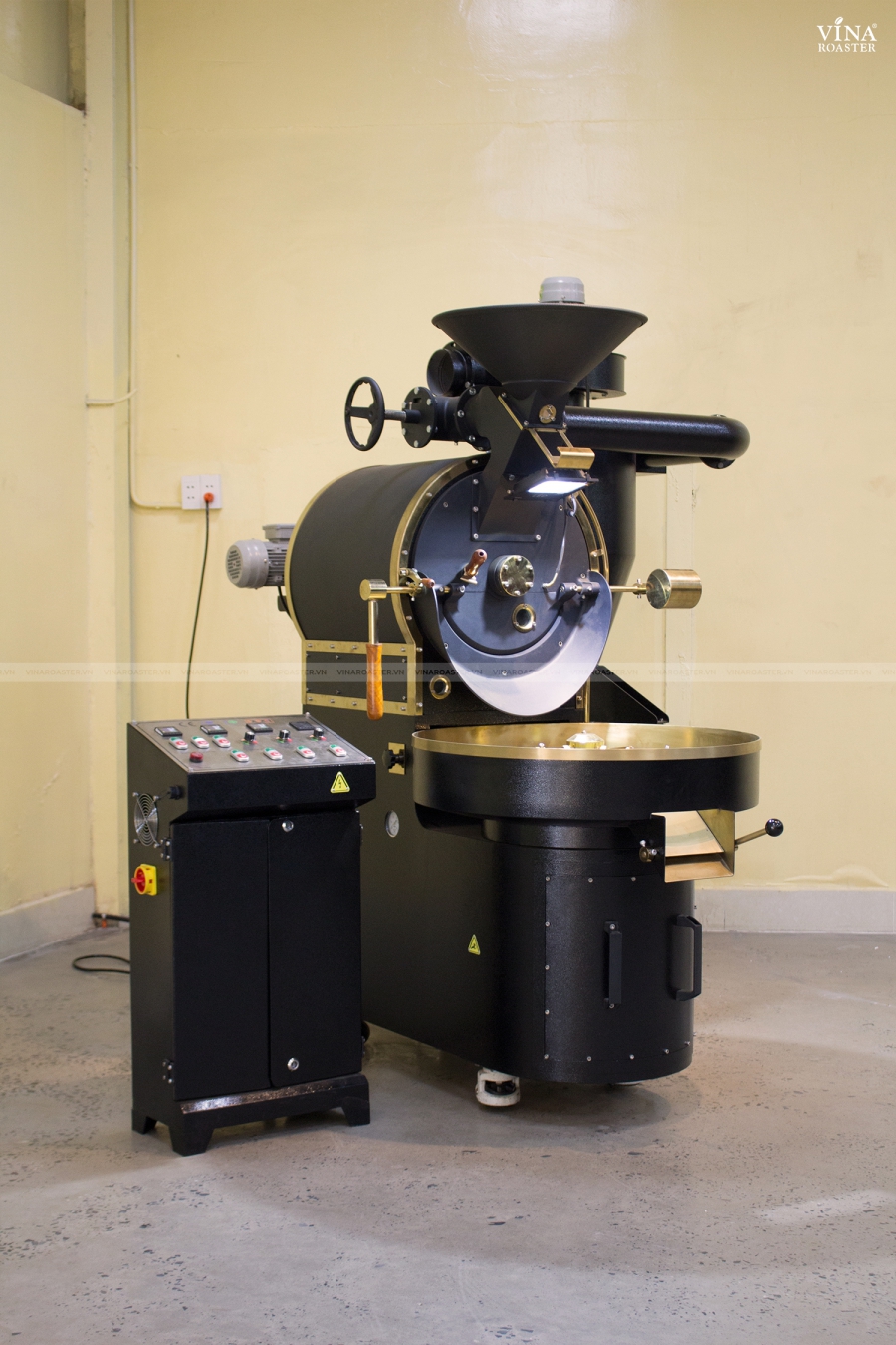 Coffee roaster machine 01kg - VINA G06 double wall drum