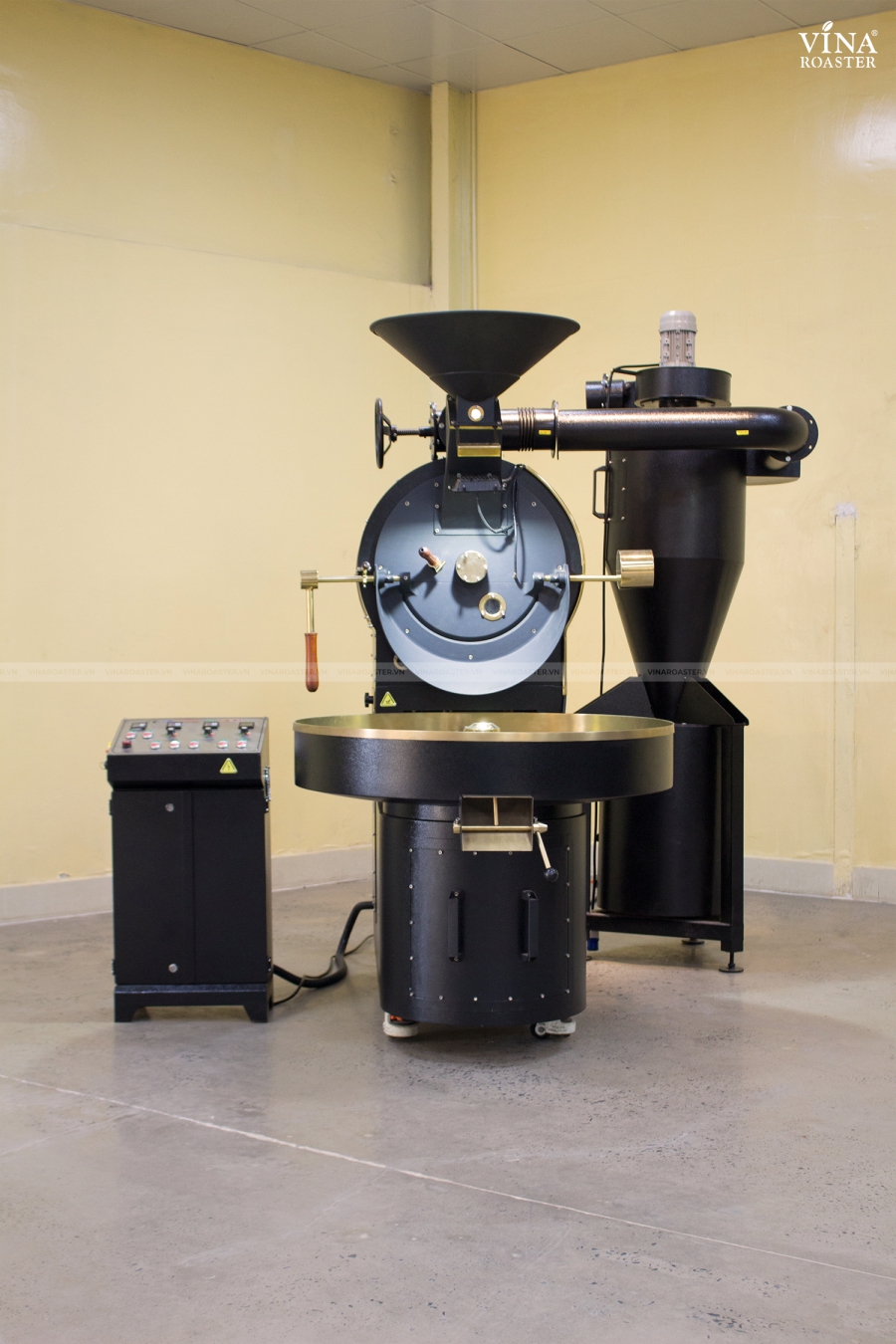 Coffee roaster machine 15kg - VINA G15 double wall drum