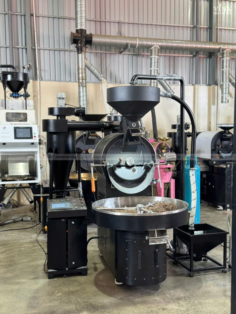 Coffee roaster machine 15kg UG model, VNR - UG15 ( manual and automatic )