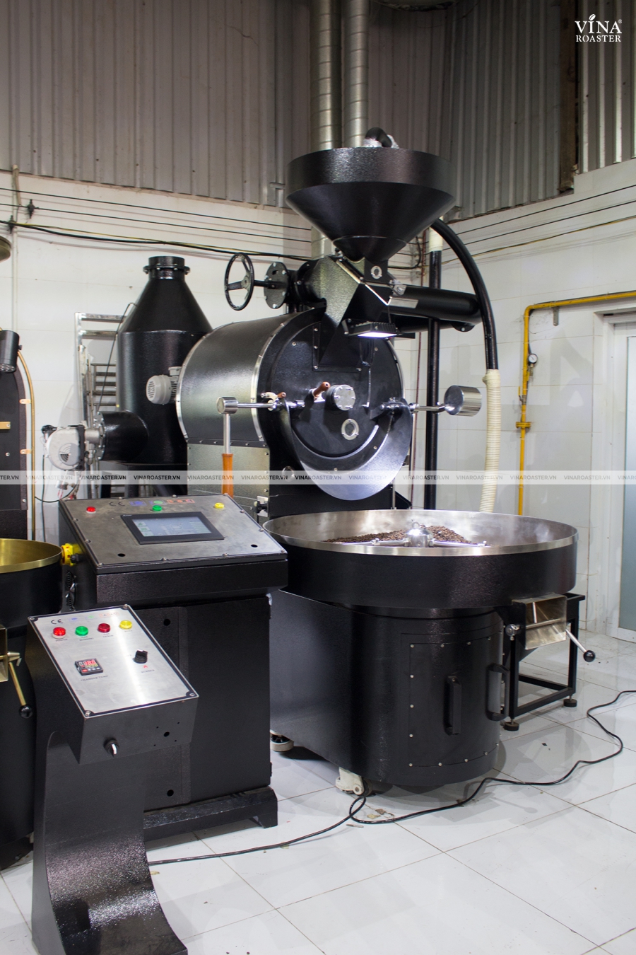 Coffee roaster machine 15kg UG model, VNR - UG15 ( manual and automatic )