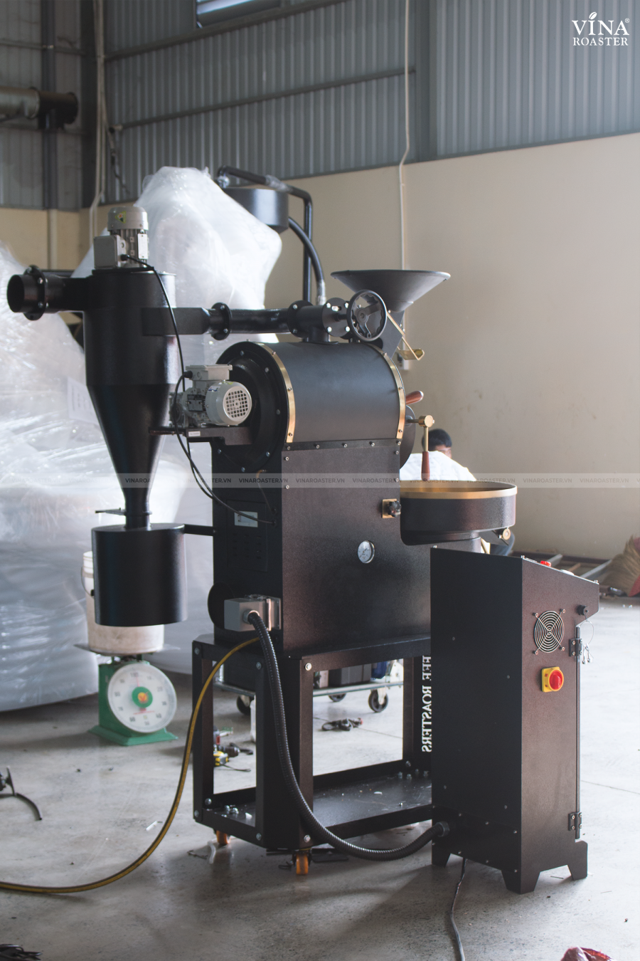 Coffee roaster machine HOPER 01kg - VINA HP01