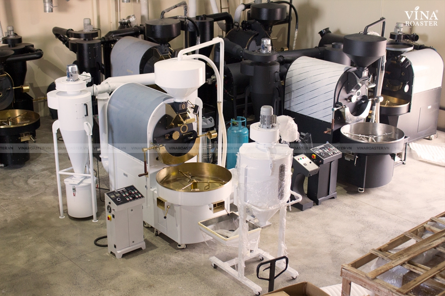 Coffee roaster machine 030kg BRO model, VNR - BRO30 ( manual & automatic )