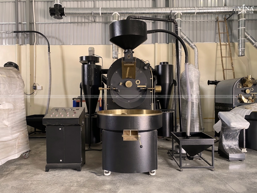 Coffee roaster machine 030kg BRO model, VNR - BRO30 ( manual & automatic )