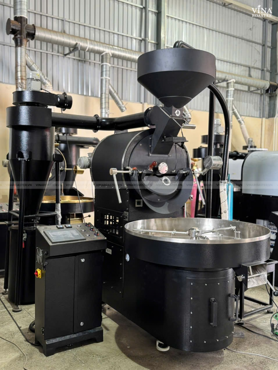 Coffee roaster machine 15kg UG model, VNR - UG15 ( manual and automatic )