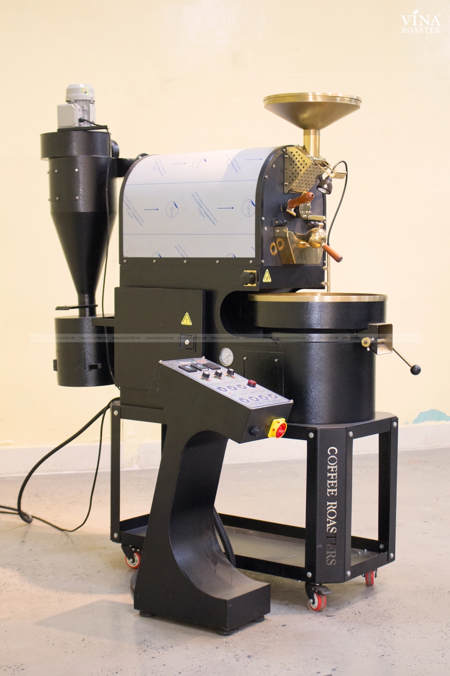 Coffee roaster machine 03kg BRO model, VNR - BRO3 ( manual & automatic )