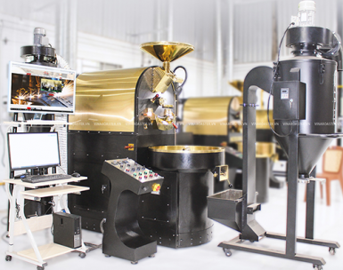What is a hot air technology coffee roaster?