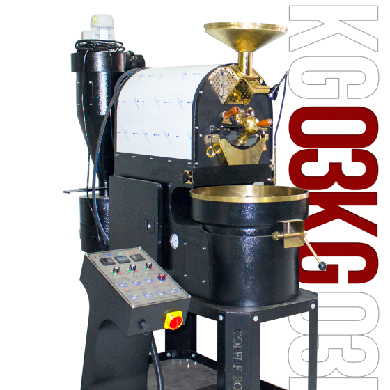 Coffee roaster machine 03kg - VNR BRO03 double drum