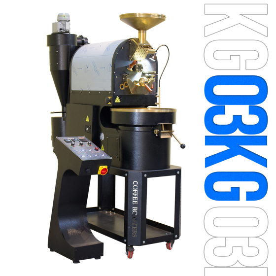 Coffee roaster machine 03kg BRO model, VNR - BRO3 ( manual & automatic )
