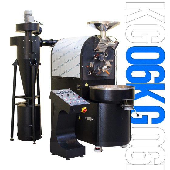 Coffee roaster machine 06kg BRO model, VNR - BRO6 ( manual & automatic )